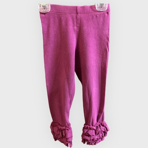 Little‎ Girl's Size 18 months magenta Sweet Honey boutique leggings.
